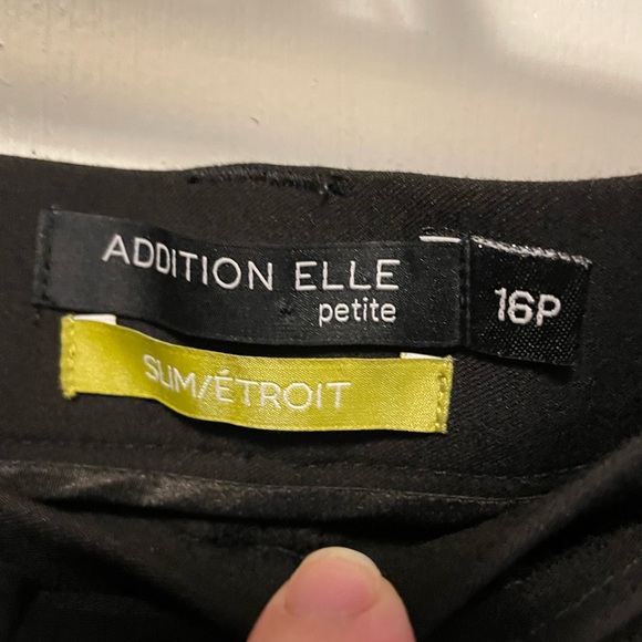 Addition Elle Women’s Black Dress Pants Size 16 Petite - Picture 3 of 4